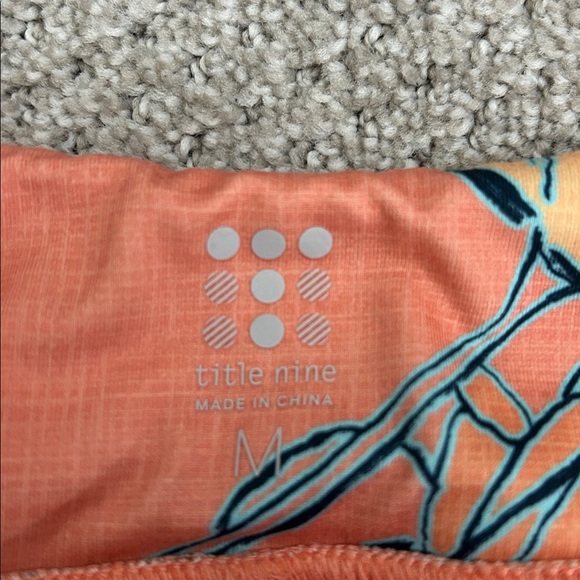 NWT Title Nine Flora Skort Tulip Bloom - Picture 9 of 13